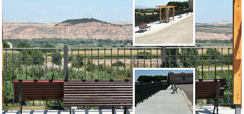 El Mirador de la Bardena Negra. Fontellas