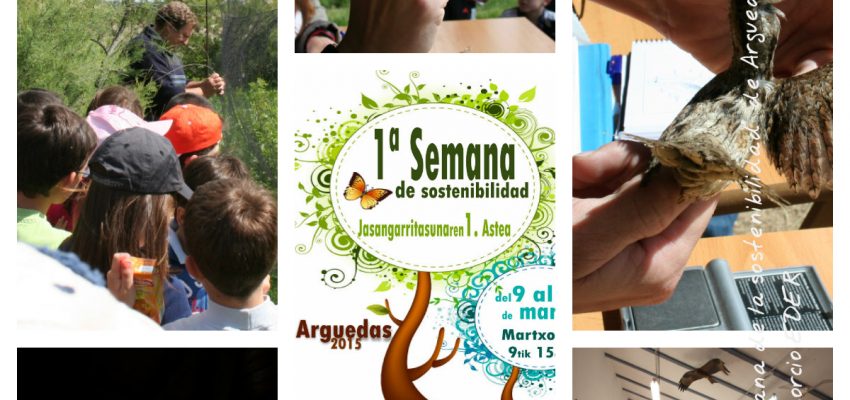 ARGUEDAS ORGANIZA LA PRIMERA SEMANA DE LA SOSTENIBILIDAD