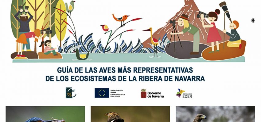 PUBLICADA LA GUÍA DE AVES MAS REPRESENTATIVAS DE LOS ECOSISTEMAS DE LA RIBERA DE NAVARRA