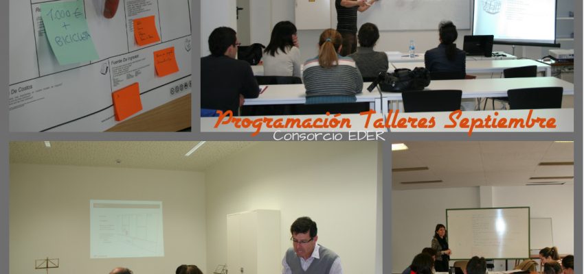 Programación cursos Septiembre; Los Miércoles te esparamos¡¡