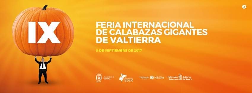 IX Feria Internacional de Calabazas Gigantes de Valtierra. 9 septiembre de 2017.