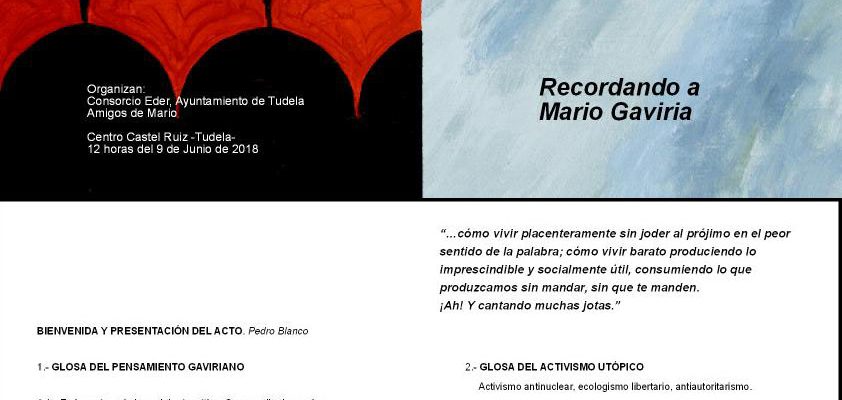 Recordando a Mario Gaviria