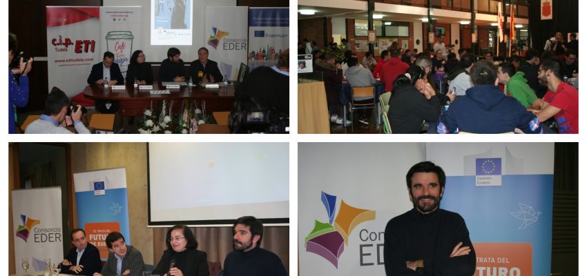 LAS INSTITUCIONES EUROPEAS LLEGAN A LA RIBERA NAVARRA PARA DIALOGAR CON SUS VECINOS