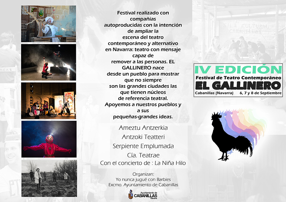 IV Edición EL GALLINERO - Festival de Teatro Contemporáneo