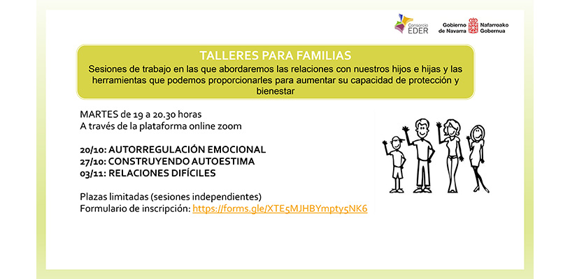 TALLERES PARA FAMILIAS