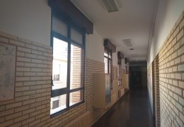 Sustitución de huecos para el colegio de Ribaforada