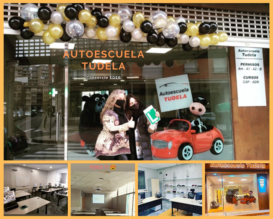 Nuria ha abierto una autoescuela en Tudela
