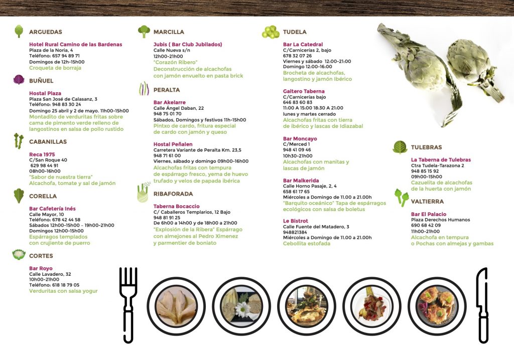 Verdu pincho en la Ribera de Navarra