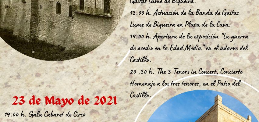 CELEBRACIÓN DEL VI CENTENARIO DE LA CONSTRUCCIÓN DEL CASTILLO DE MARCILLA