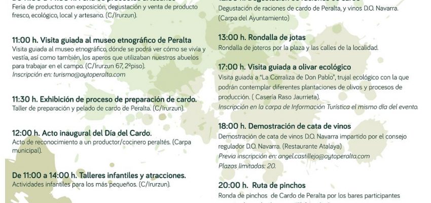 Día del Cardo de Peralta