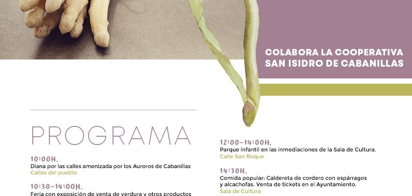 Día de la Alcachofa y el Espárrago en Cabanillas