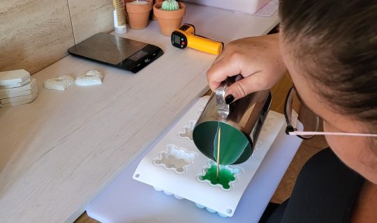Unas-Velas, nuevo negocio de velas aromáticas artesanales