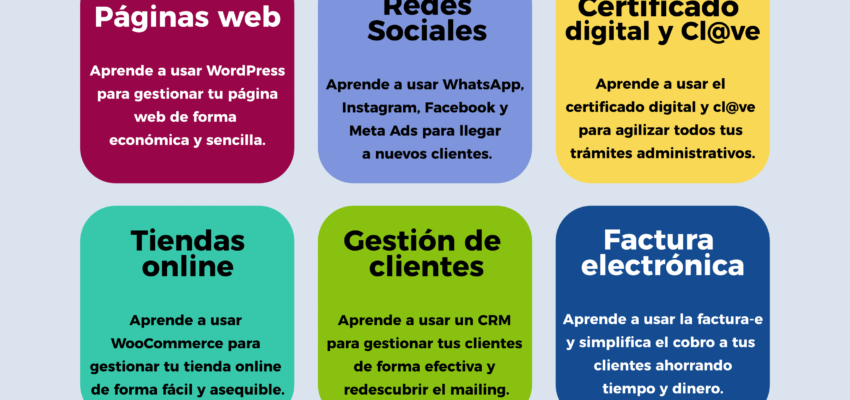 Talleres de Digitalización Oficina Acelera Pyme