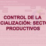 El gráfico del mes: control de la especialización, sectores productivos