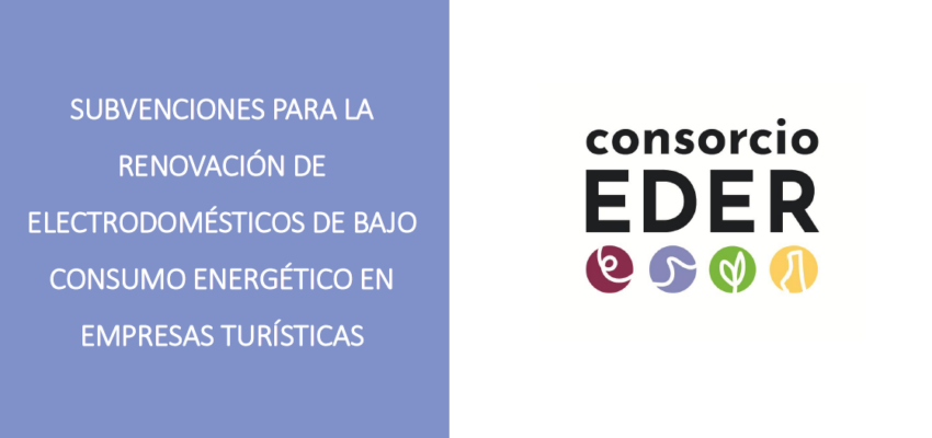 Subvención para la renovación de electrodomésticos de bajo consumo energético en empresas turísticas