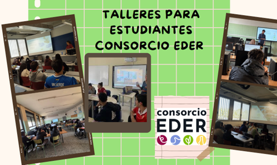 CONSORCIO EDER retoma los talleres de formación para estudiantes