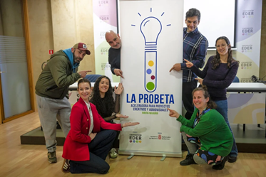 Cierre de la 3ª edición de La Probeta, el proyecto de Consorcio EDER que apoya un sector estratégico para la Ribera: las industrias creativas y audiovisuales