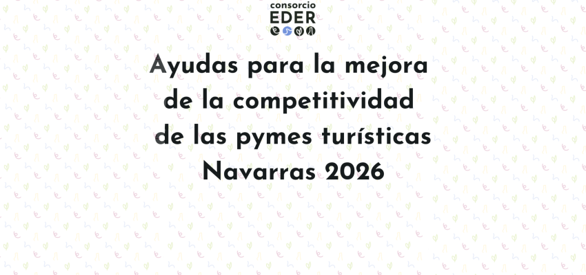 Ayudas para la mejora de la competitividad de las pymes turísticas de Navarra 2026