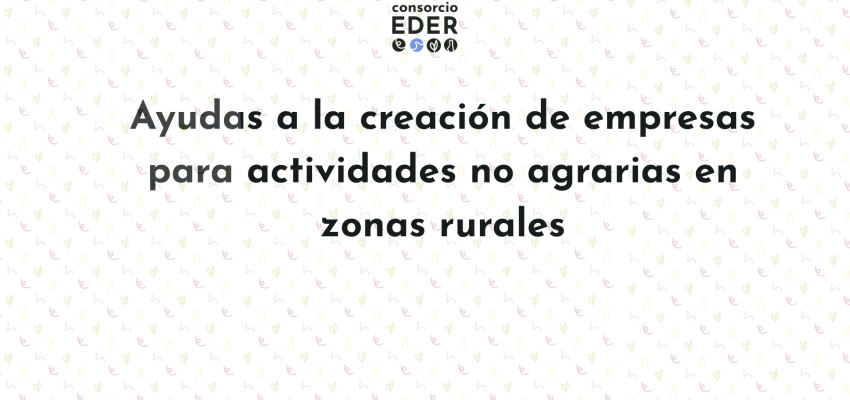Ayuda a la creación de empresas no agrarias en zonas rurales de Navarra